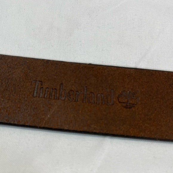 Timberland Brown Genuine Leather Belt - Picture 5 of 6